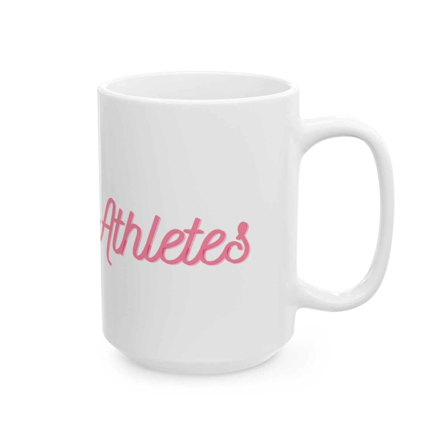 Raising Athletes Ceramic Mug | White
