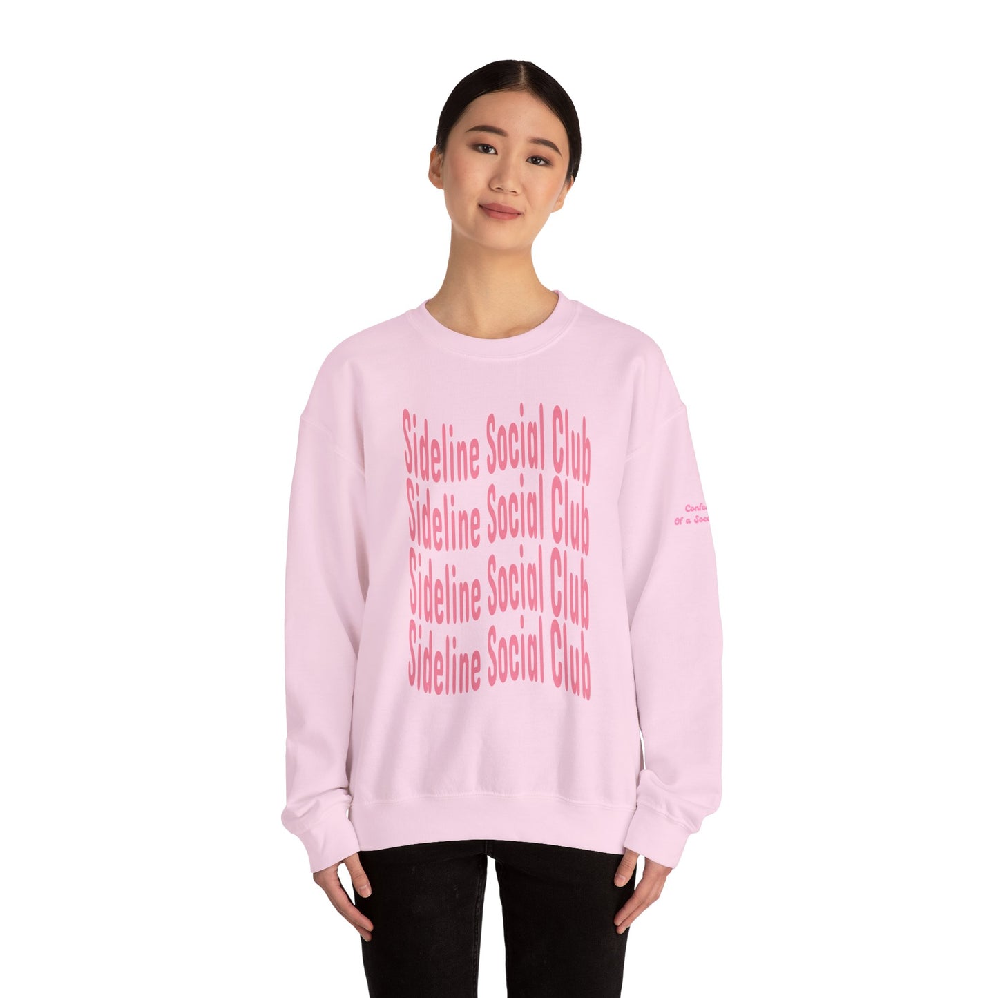 Sideline Social Club Crewneck | Unisex Heavy Blend™ Crewneck Sweatshirt