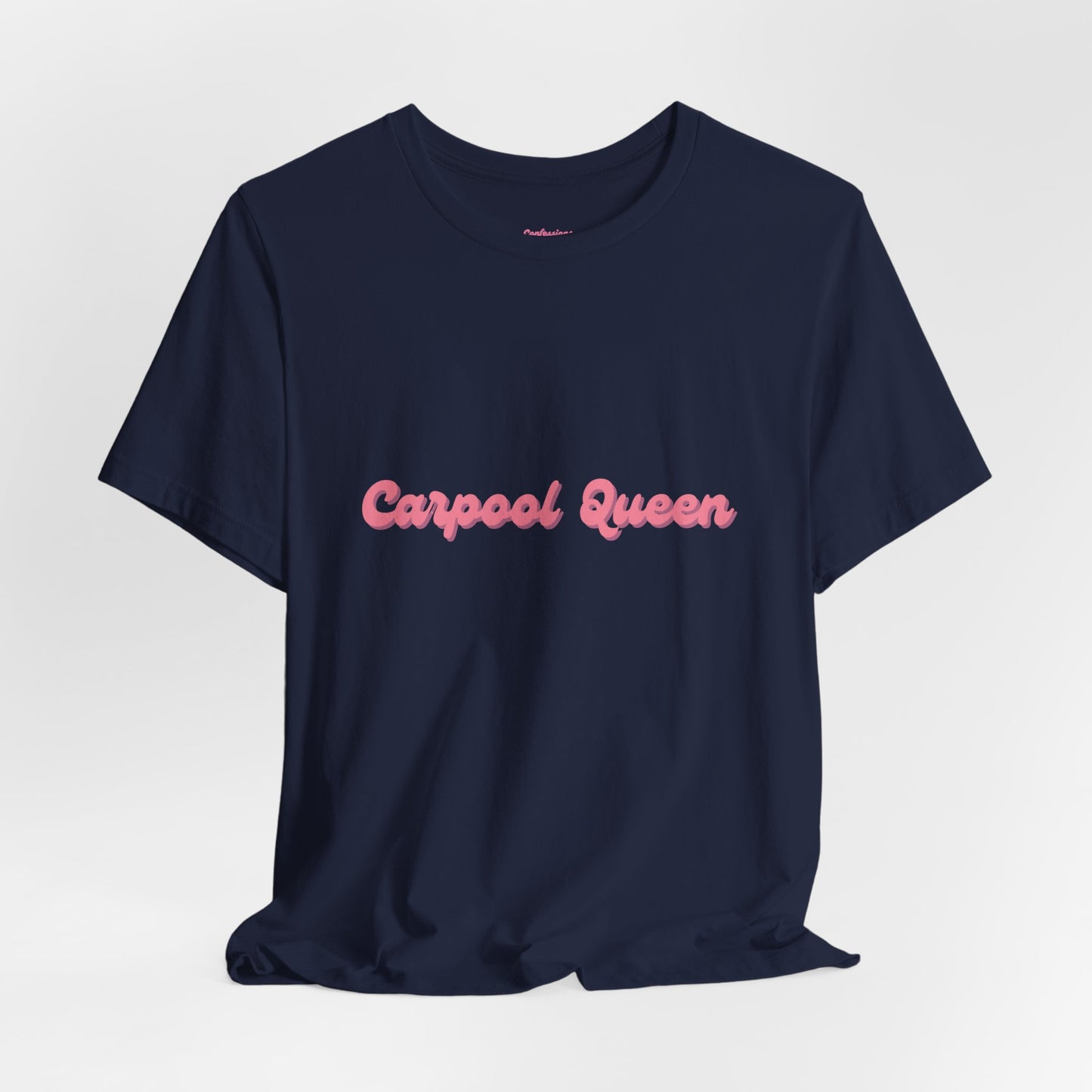 Carpool Queen Pink Design | Unisex Jersey Short Sleeve Tee