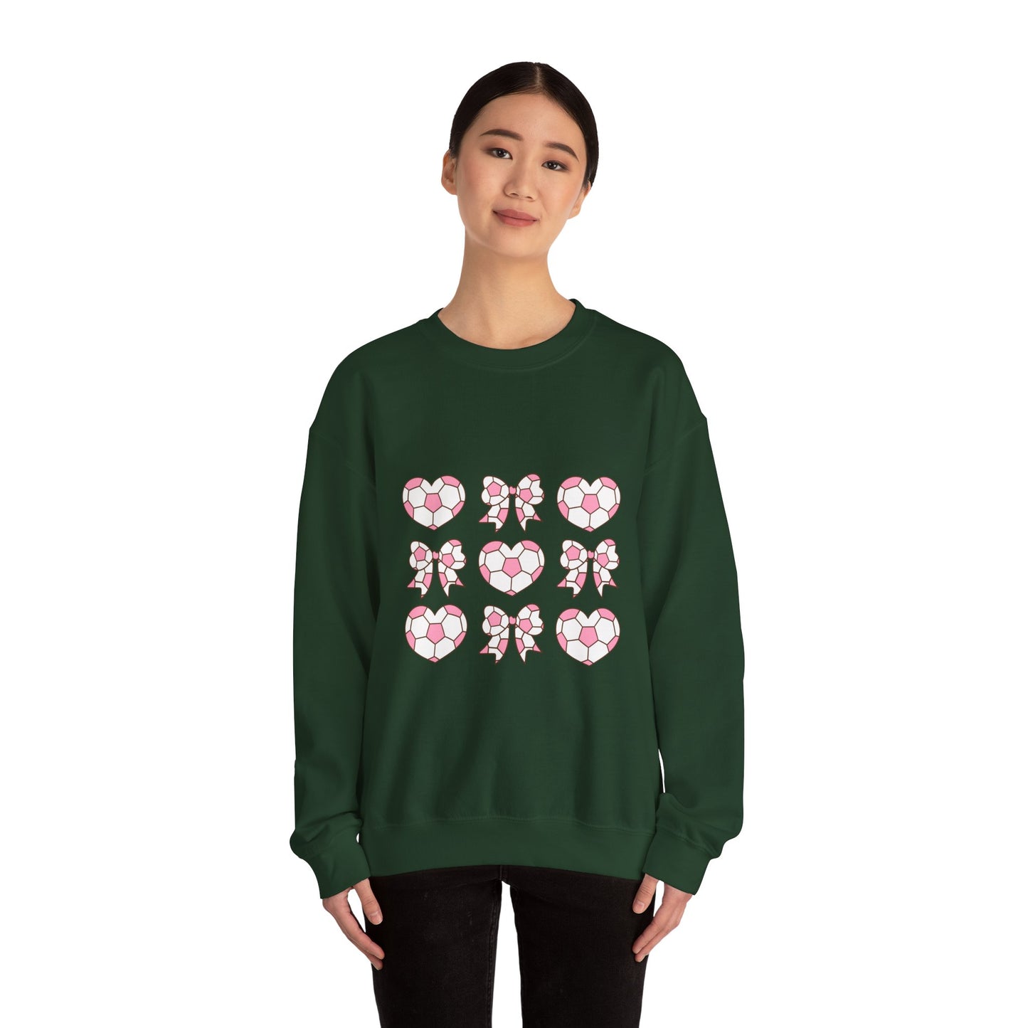 Her Game, My Heart Crewneck | Unisex Heavy Blend™ Crewneck Sweatshirt