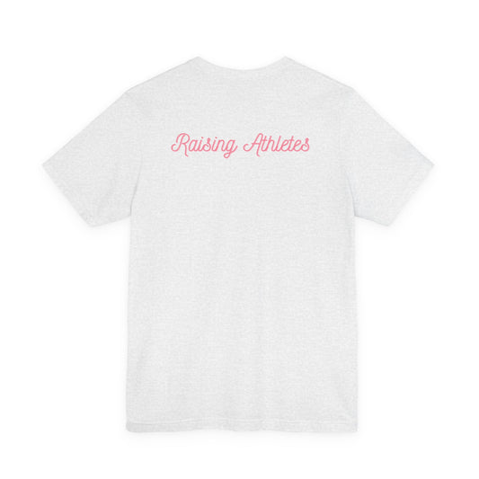 Raising Athletes T Shirt | Unisex Jersey Short Sleeve Tee