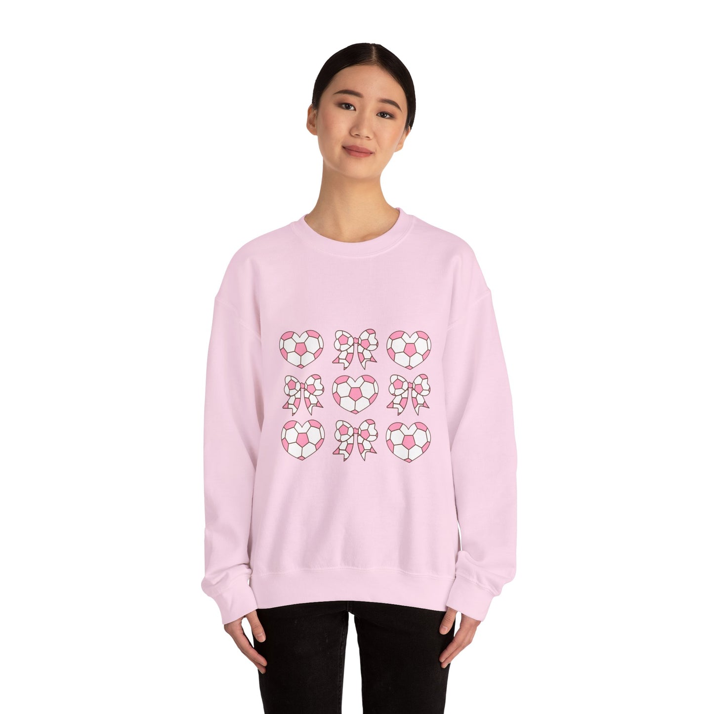 Her Game, My Heart Crewneck | Unisex Heavy Blend™ Crewneck Sweatshirt