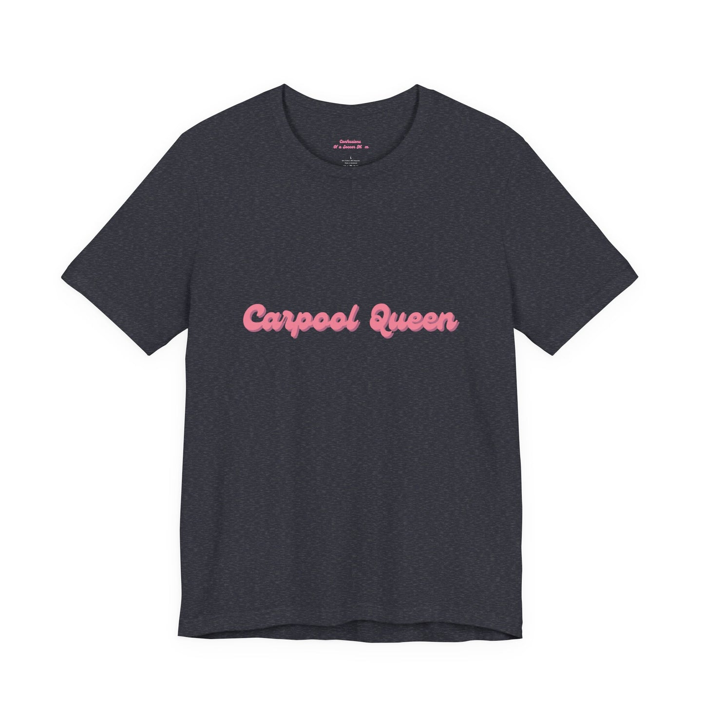 Carpool Queen Pink Design | Unisex Jersey Short Sleeve Tee