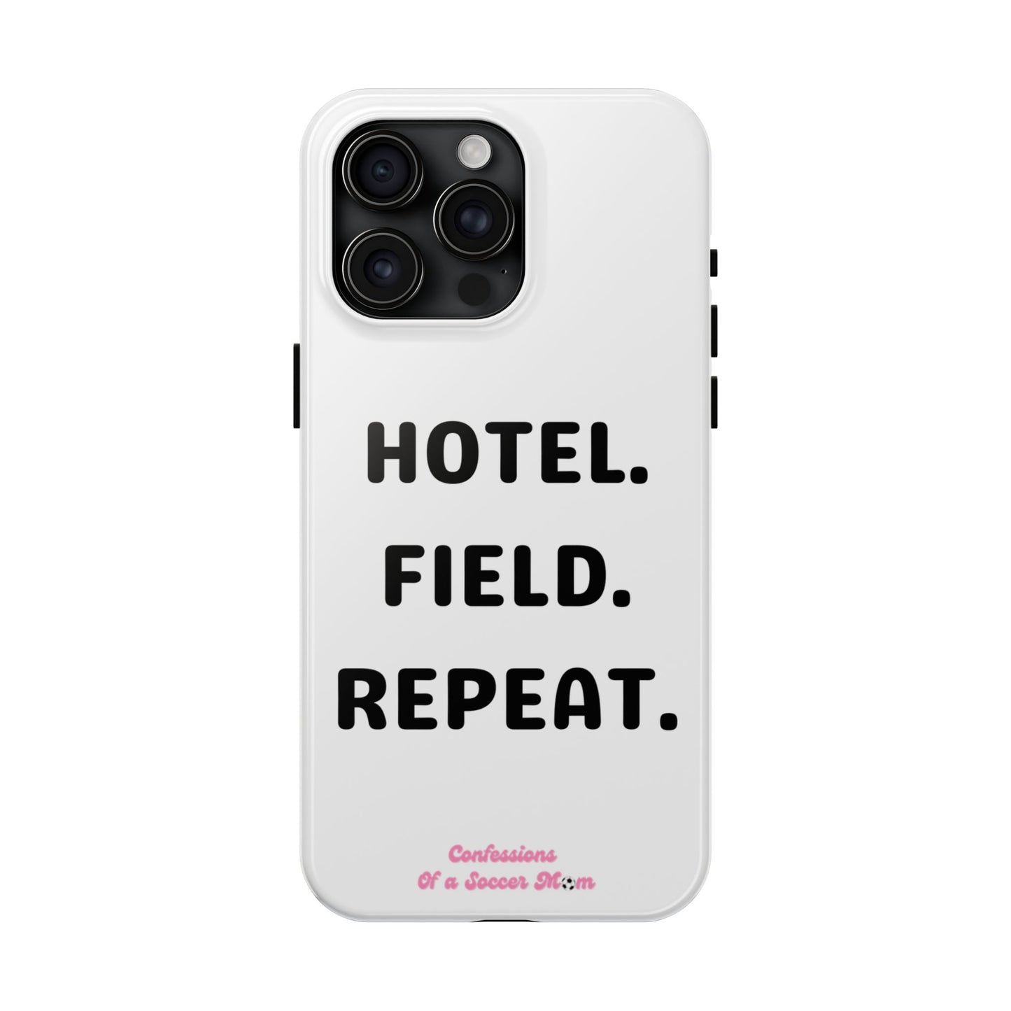 Hotel. Field. Repeat Phone Case