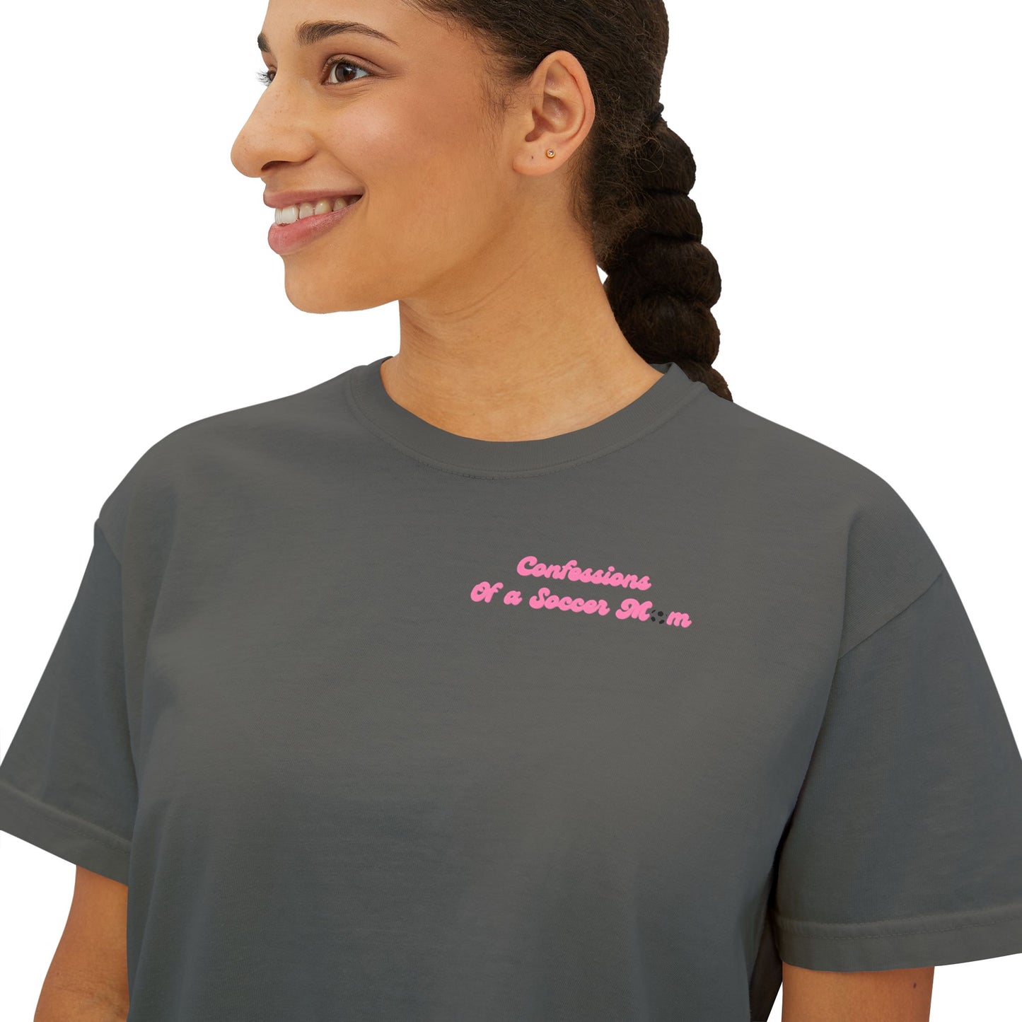 She Believed in Them First Cropped Tee | Comfort Colors Boxy Tee