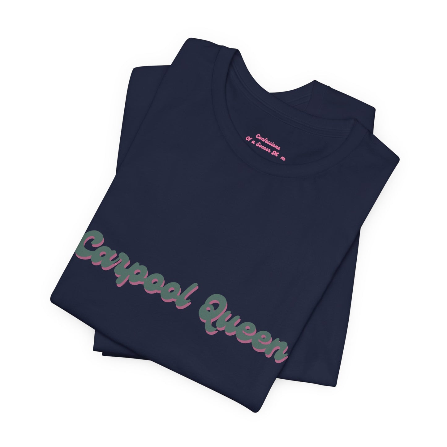 Carpool Queen Green Design | Unisex Jersey Short Sleeve Tee