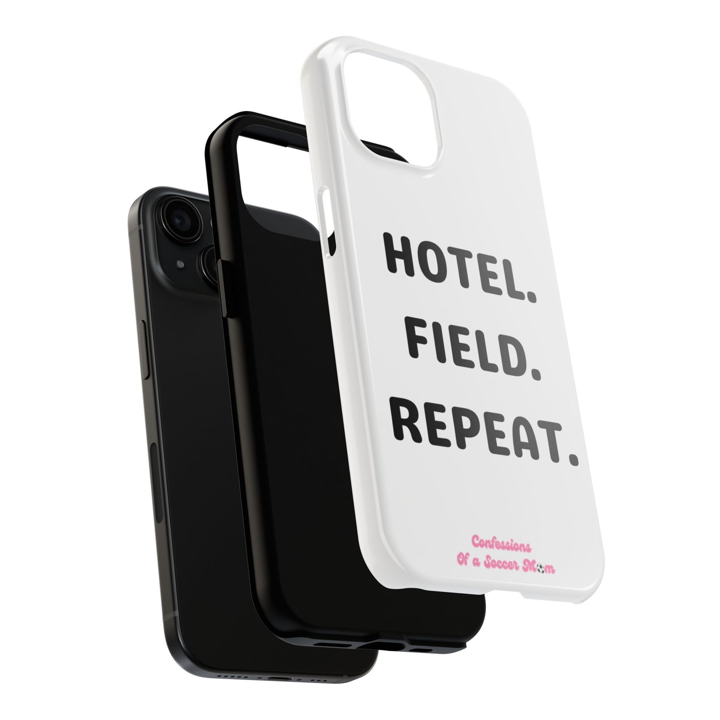 Hotel. Field. Repeat Phone Case