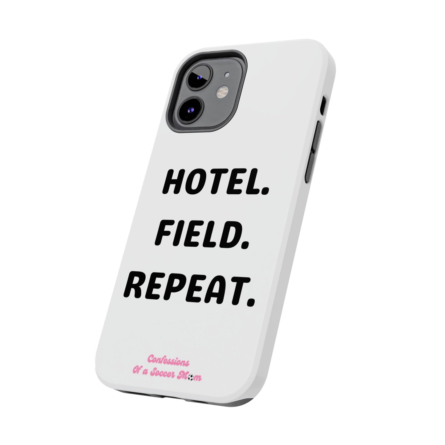 Hotel. Field. Repeat Phone Case