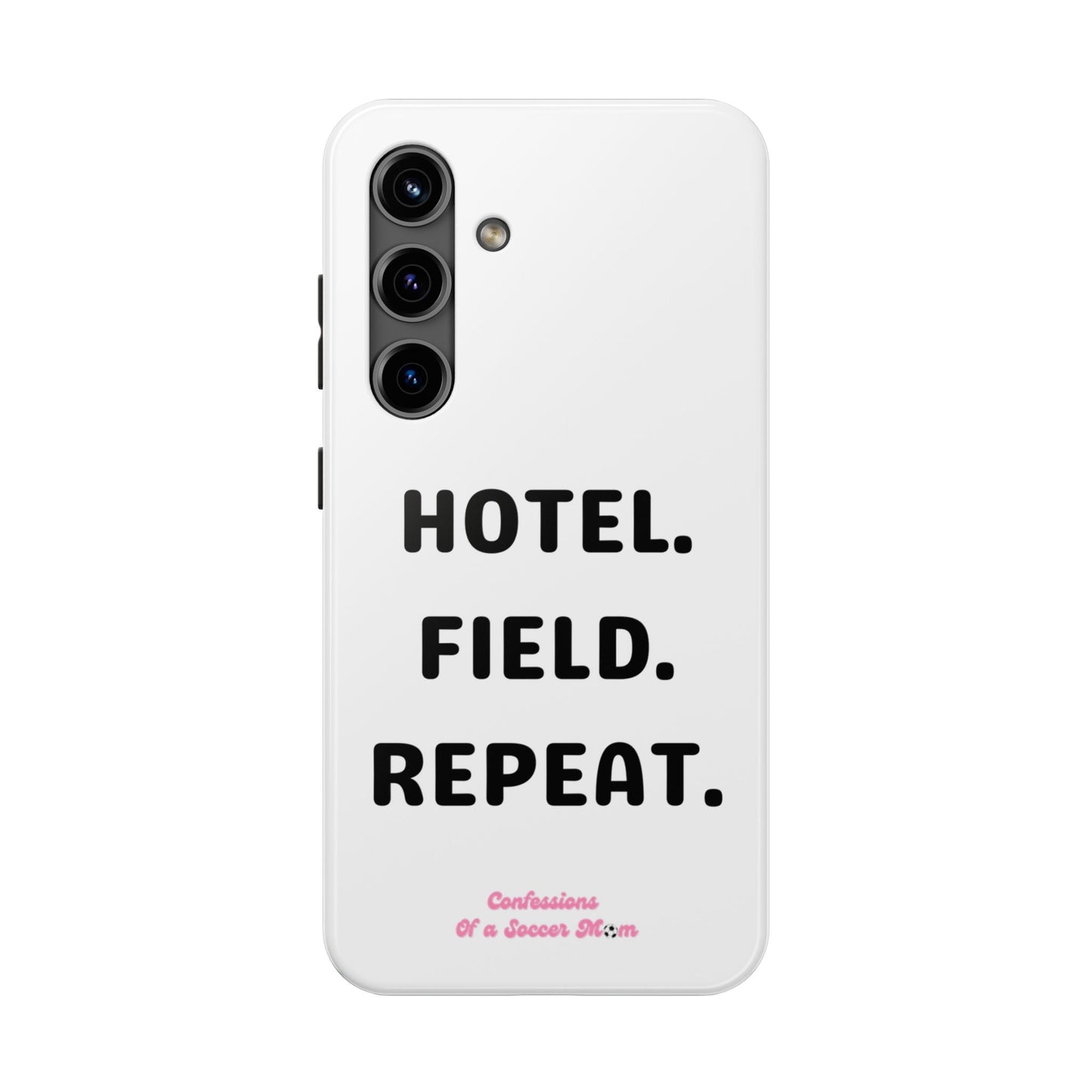 Hotel. Field. Repeat Phone Case