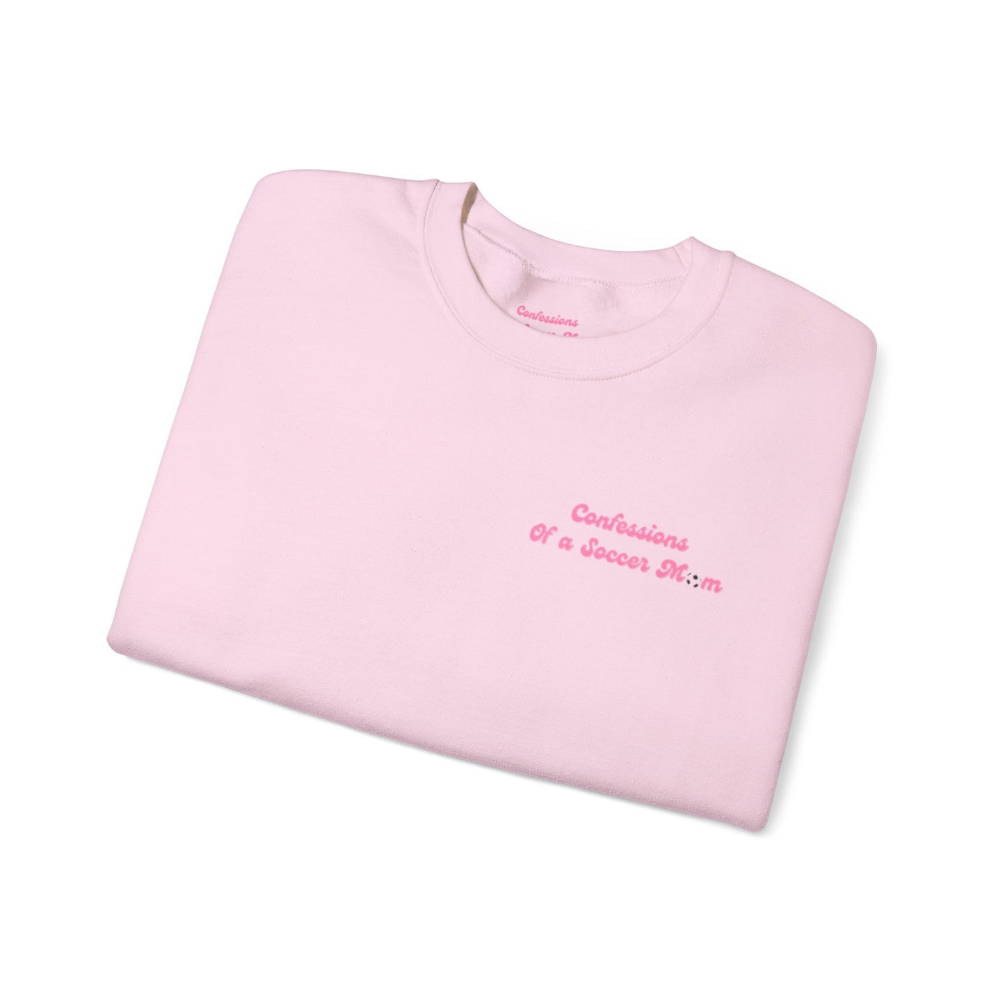 Confessions of a Soccer Mom Logo Crewneck | Unisex Heavy Blend™ Crewneck Sweatshirt