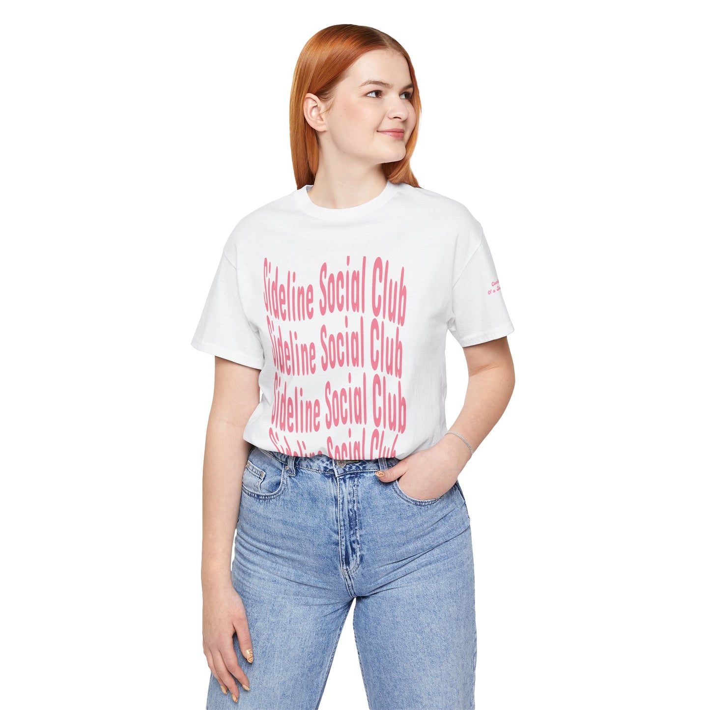 Sideline Social Club T Shirt | Unisex Jersey Short Sleeve Tee