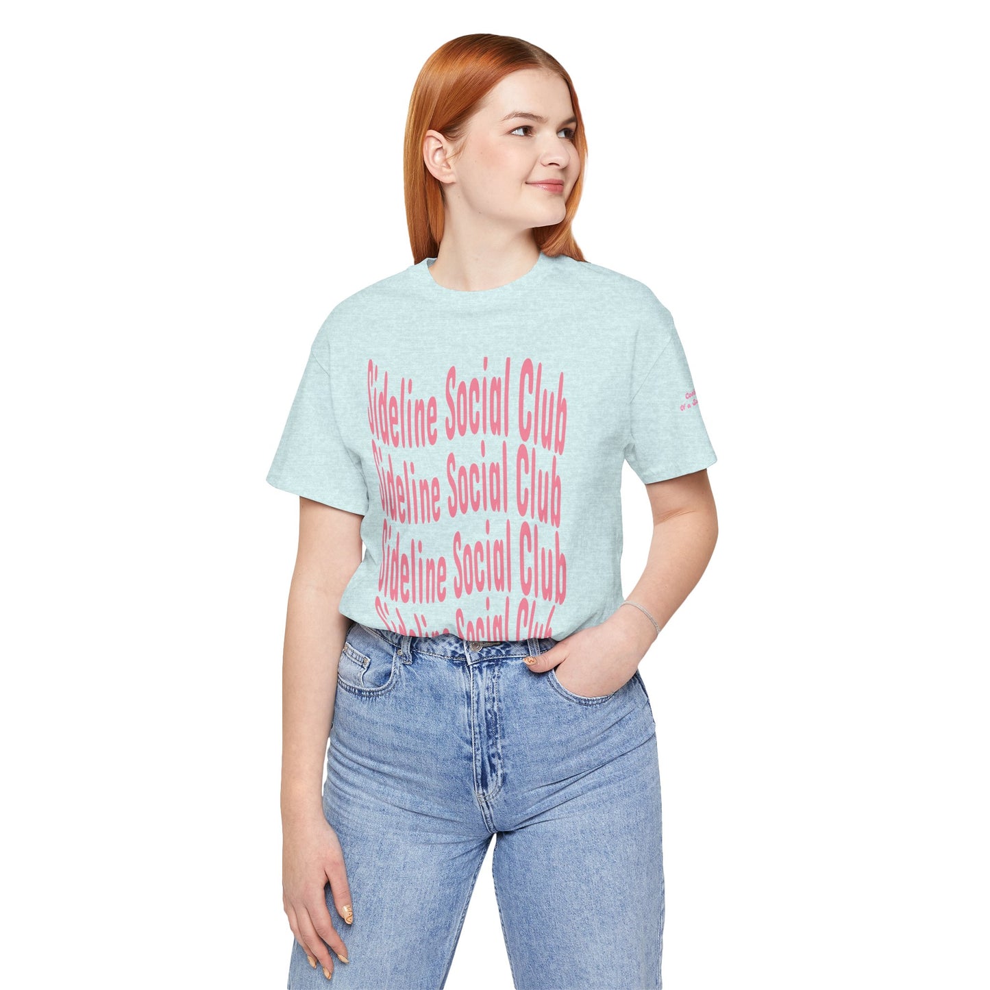 Sideline Social Club T Shirt | Unisex Jersey Short Sleeve Tee