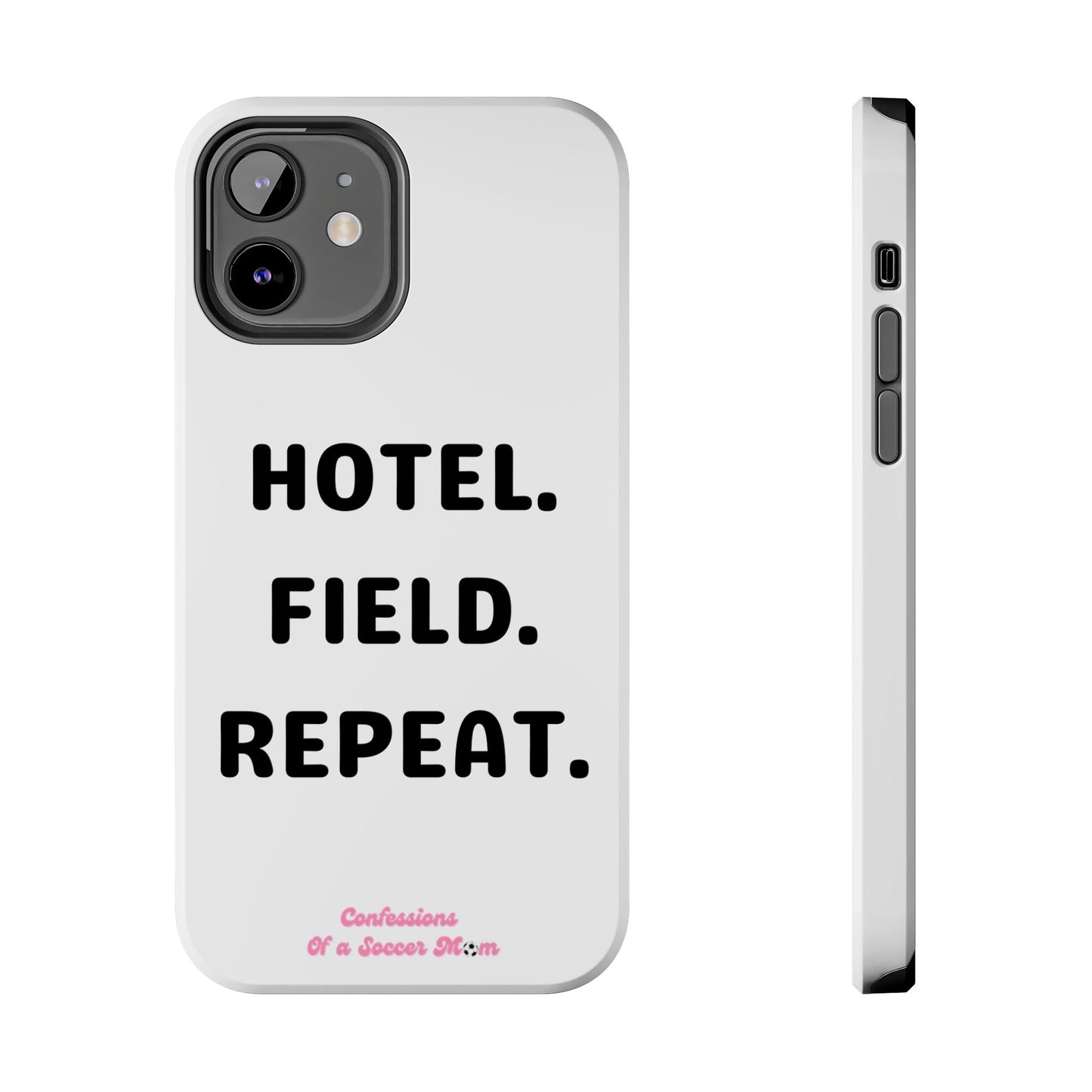 Hotel. Field. Repeat Phone Case