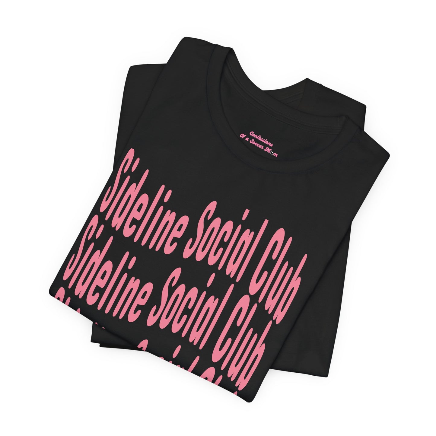Sideline Social Club T Shirt | Unisex Jersey Short Sleeve Tee