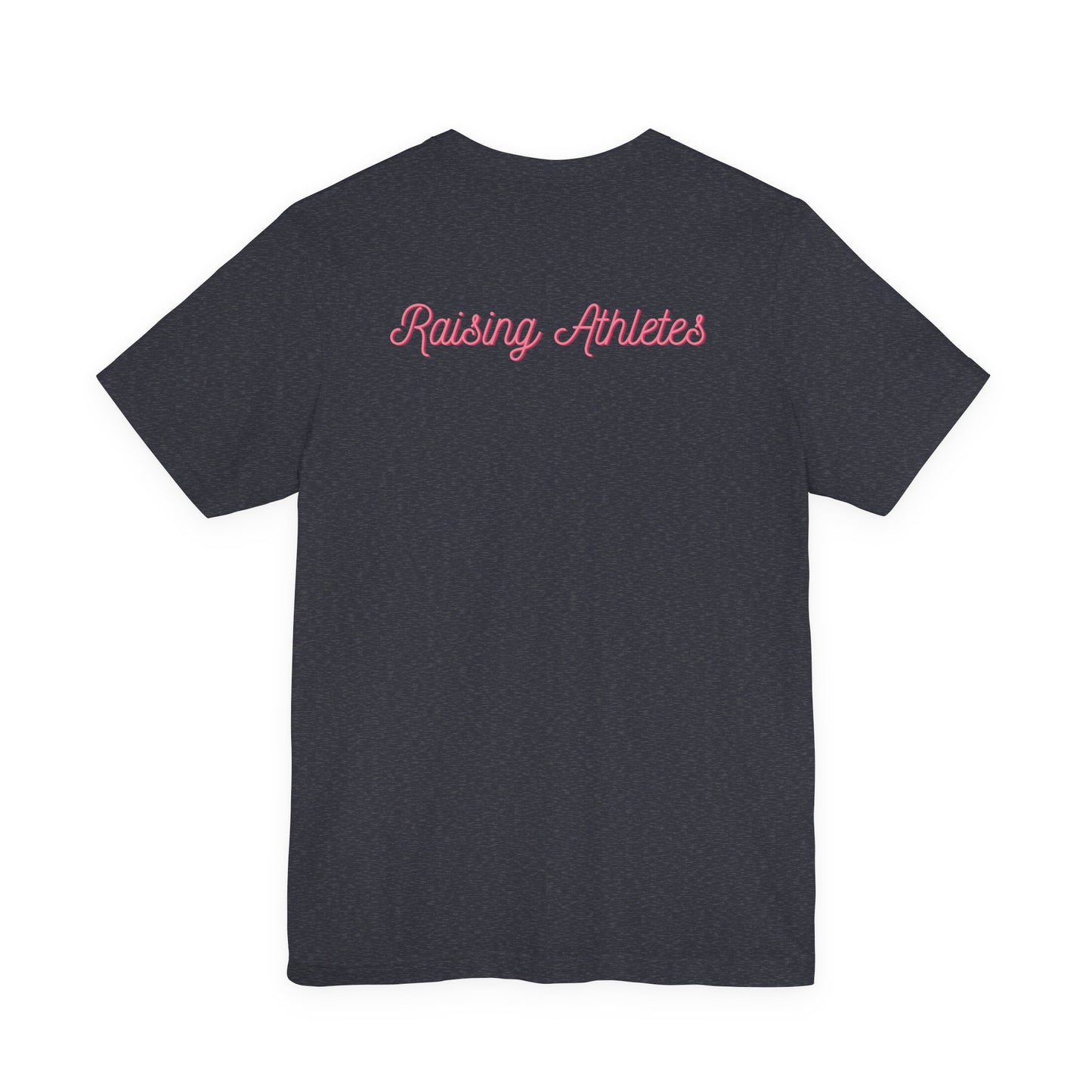 Raising Athletes T Shirt | Unisex Jersey Short Sleeve Tee