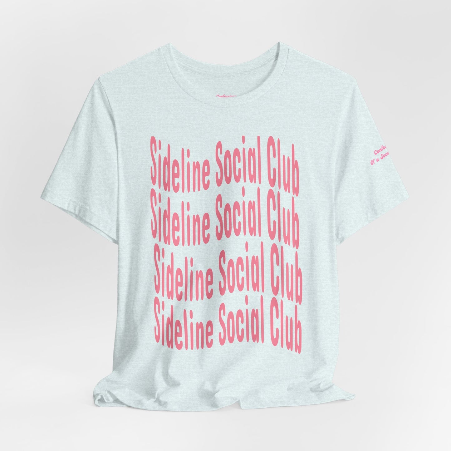 Sideline Social Club T Shirt | Unisex Jersey Short Sleeve Tee