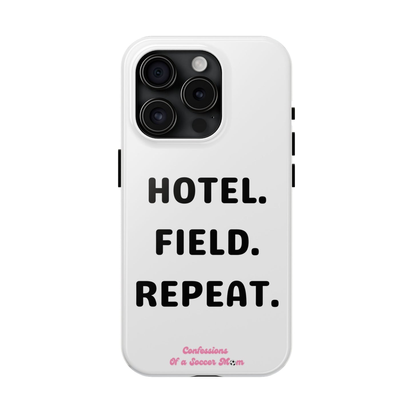 Hotel. Field. Repeat Phone Case