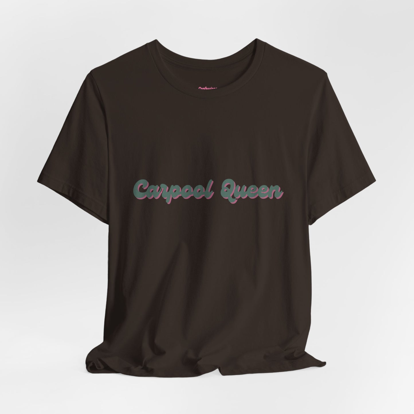 Carpool Queen Green Design | Unisex Jersey Short Sleeve Tee