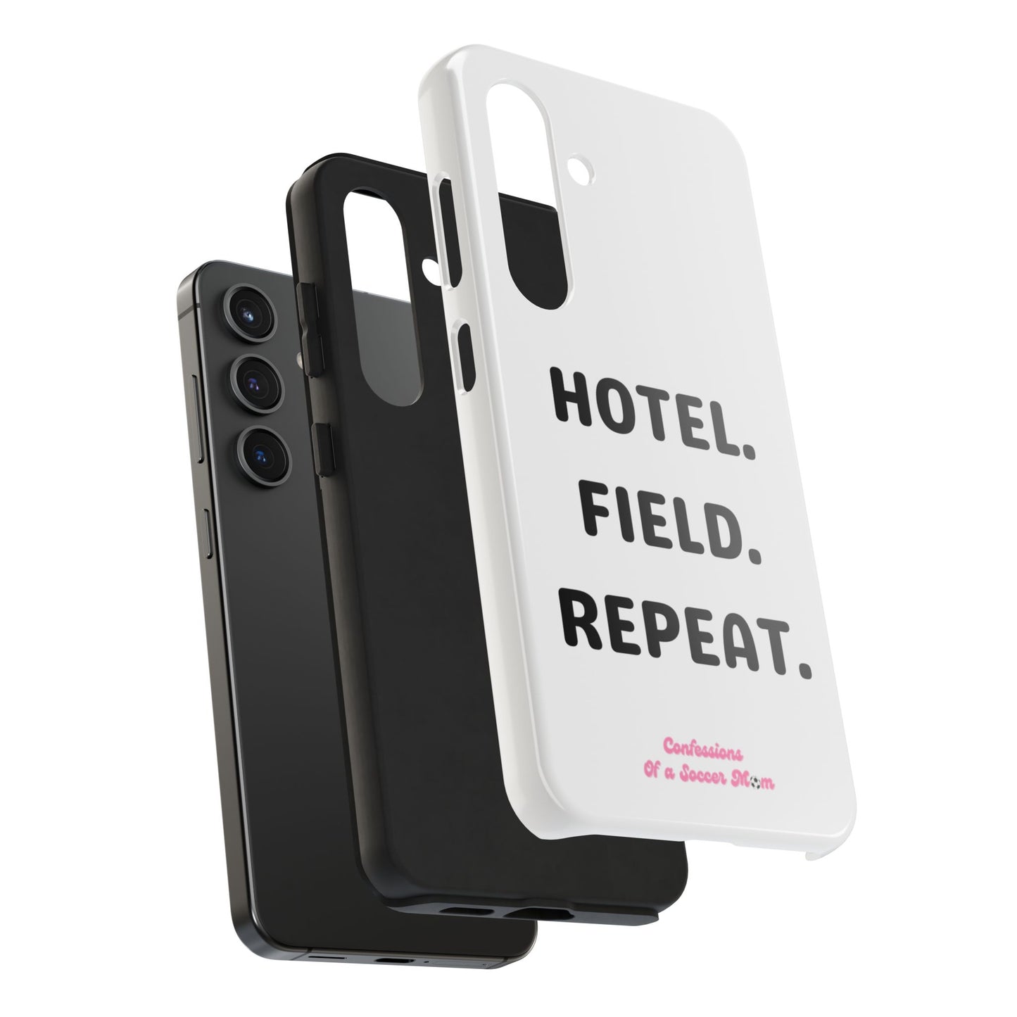 Hotel. Field. Repeat Phone Case