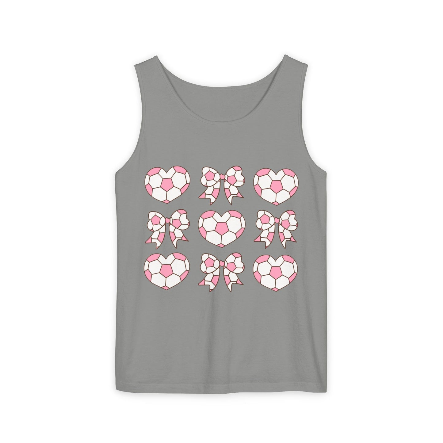 Her Game, My Heart Tank Top | Comfort Colors Tank Top