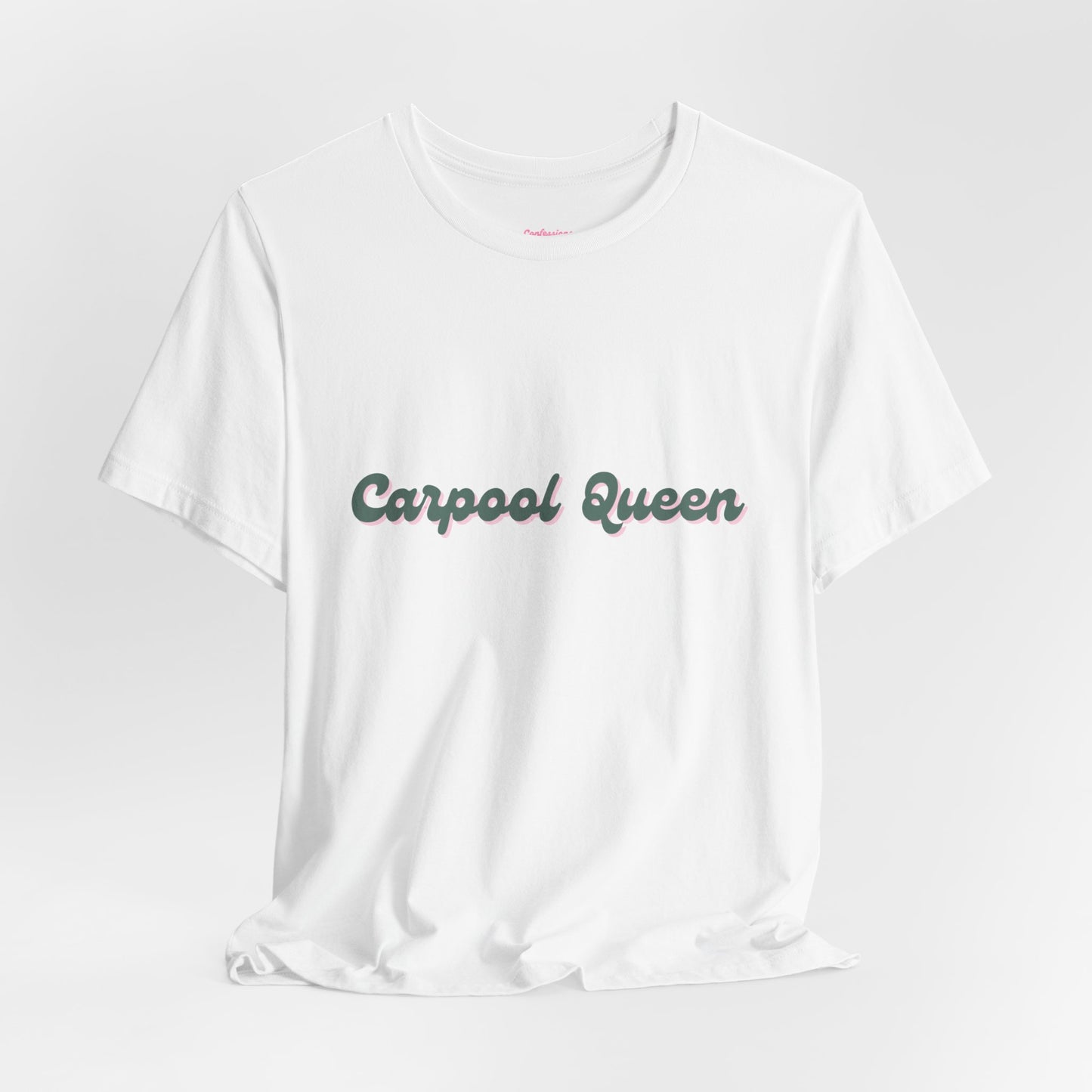 Carpool Queen Green Design | Unisex Jersey Short Sleeve Tee