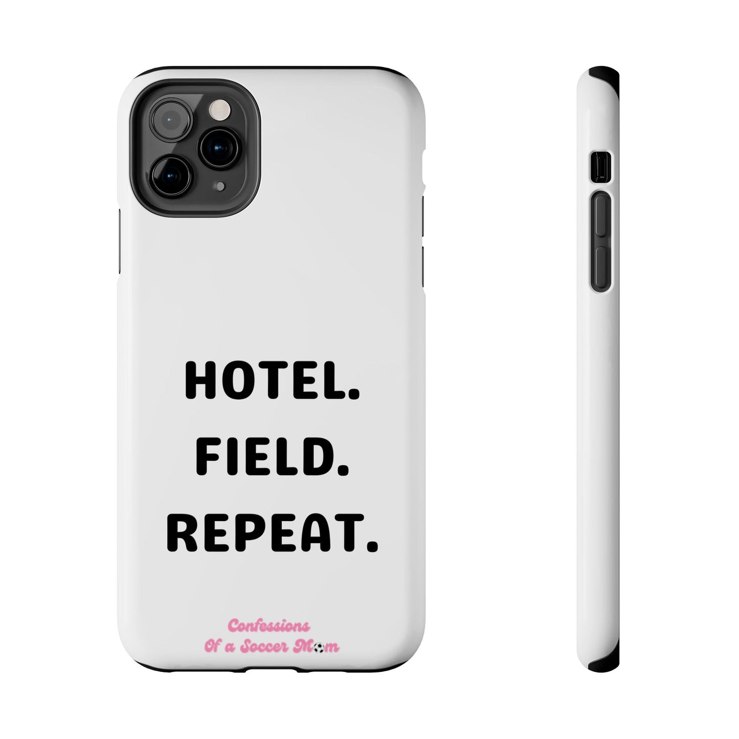 Hotel. Field. Repeat Phone Case