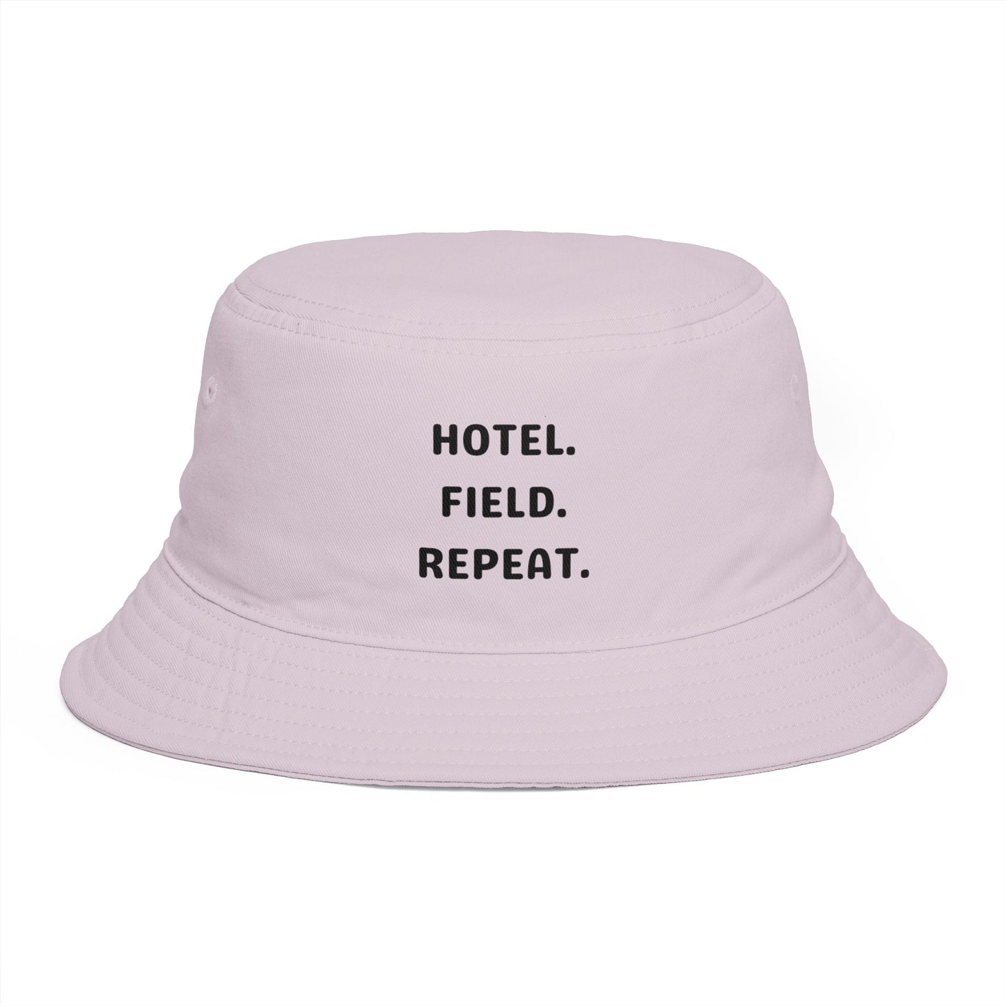Hotel. Field. Repeat. | Bucket Hat