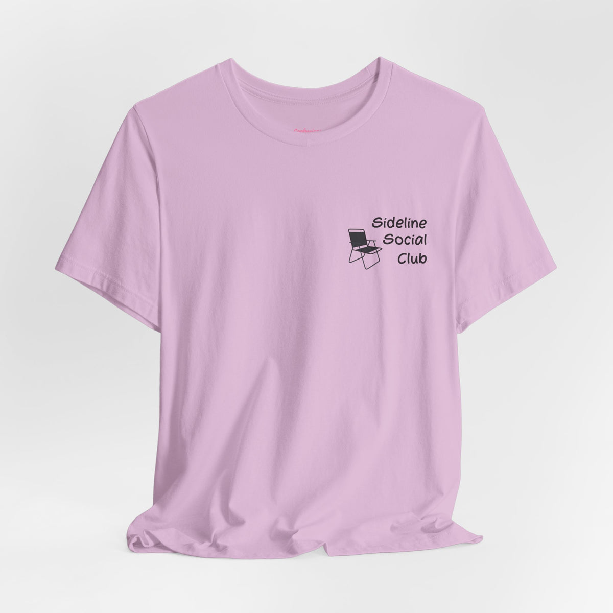 Silly Goose Sideline Social Club T Shirt | Unisex Jersey Short Sleeve Tee