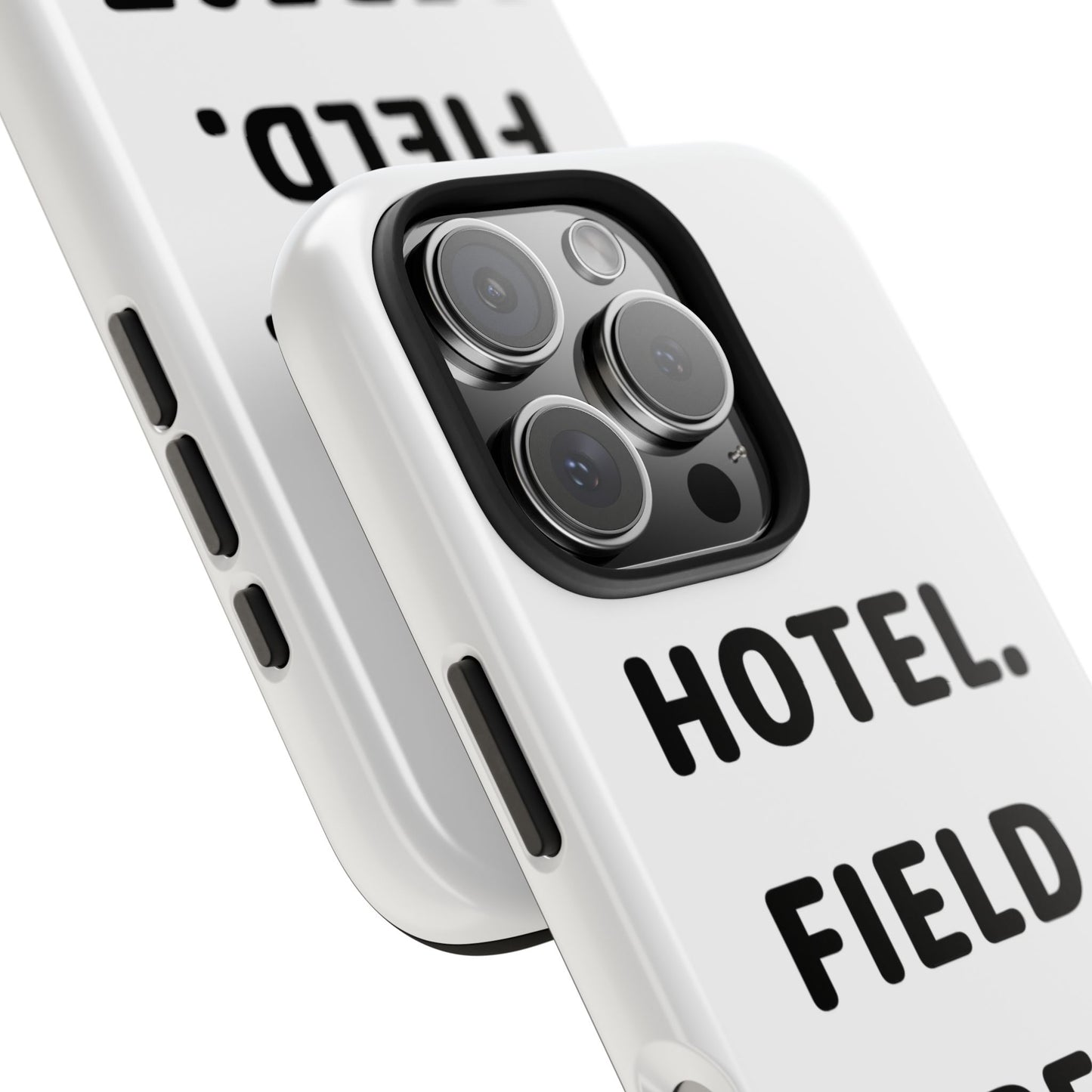 Hotel. Field. Repeat Phone Case