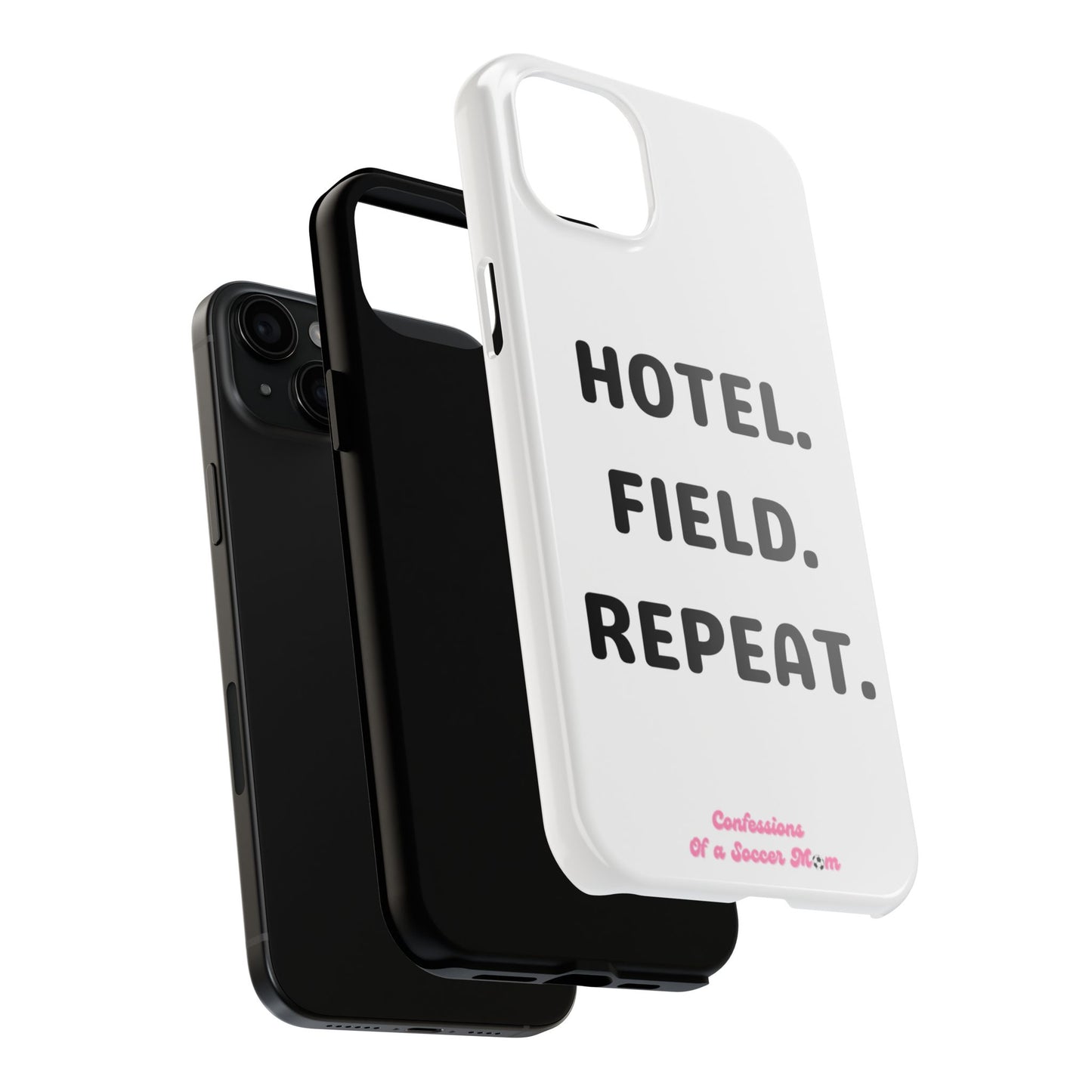 Hotel. Field. Repeat Phone Case