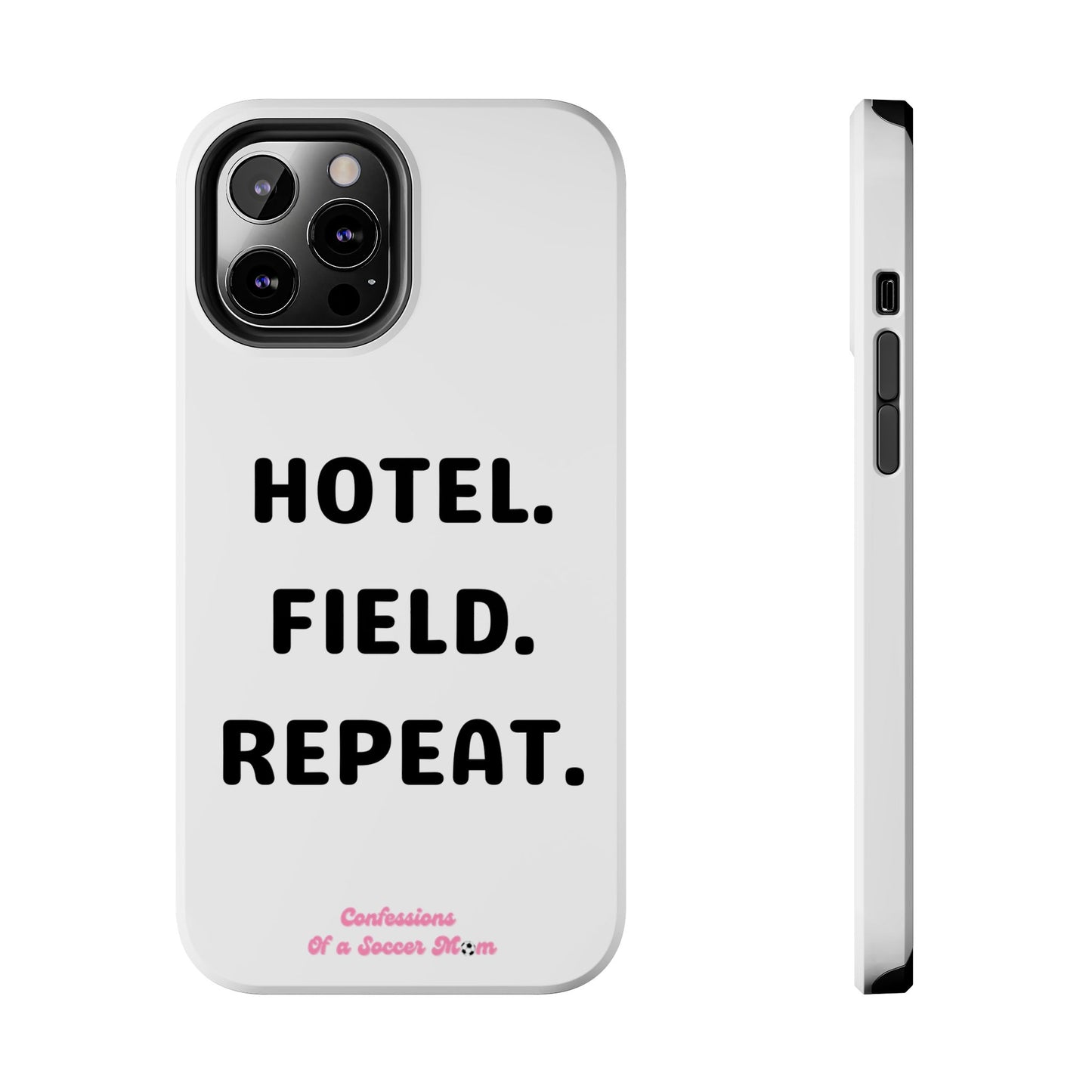 Hotel. Field. Repeat Phone Case