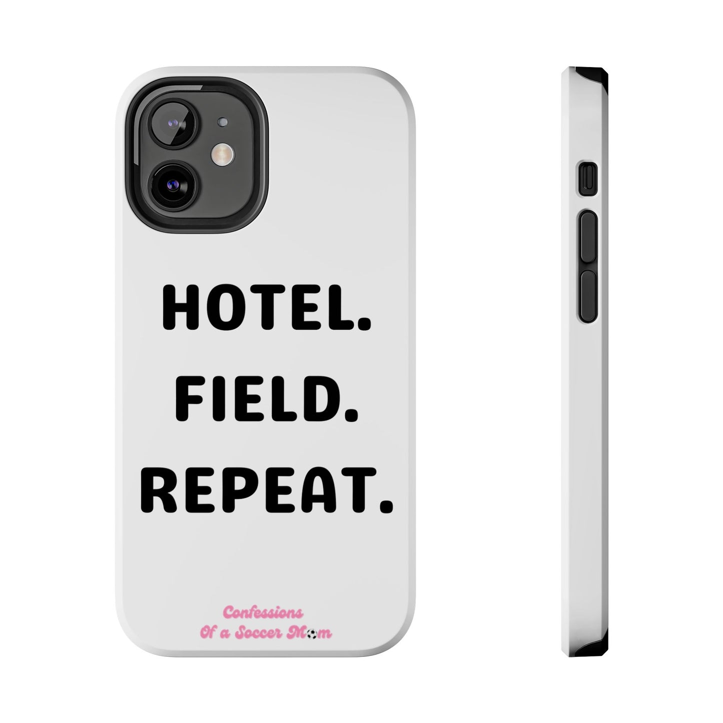 Hotel. Field. Repeat Phone Case