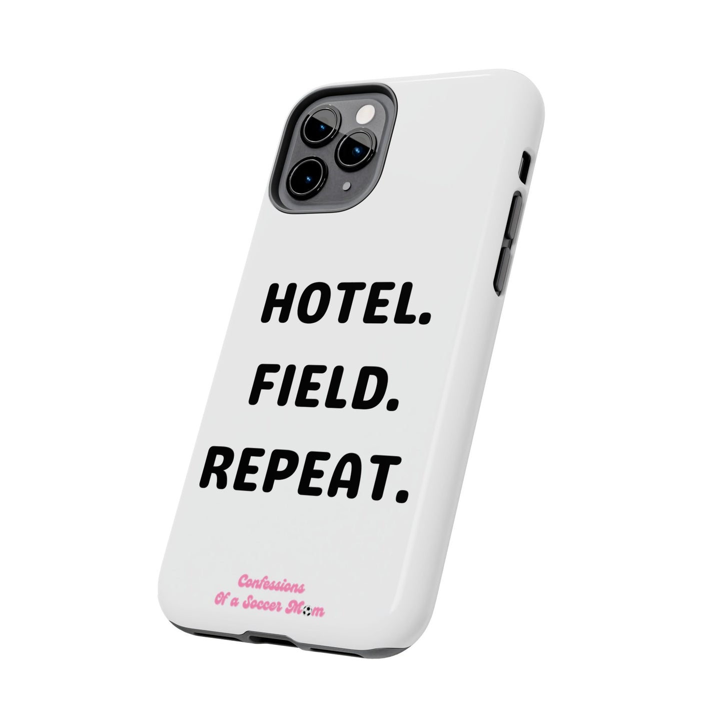 Hotel. Field. Repeat Phone Case