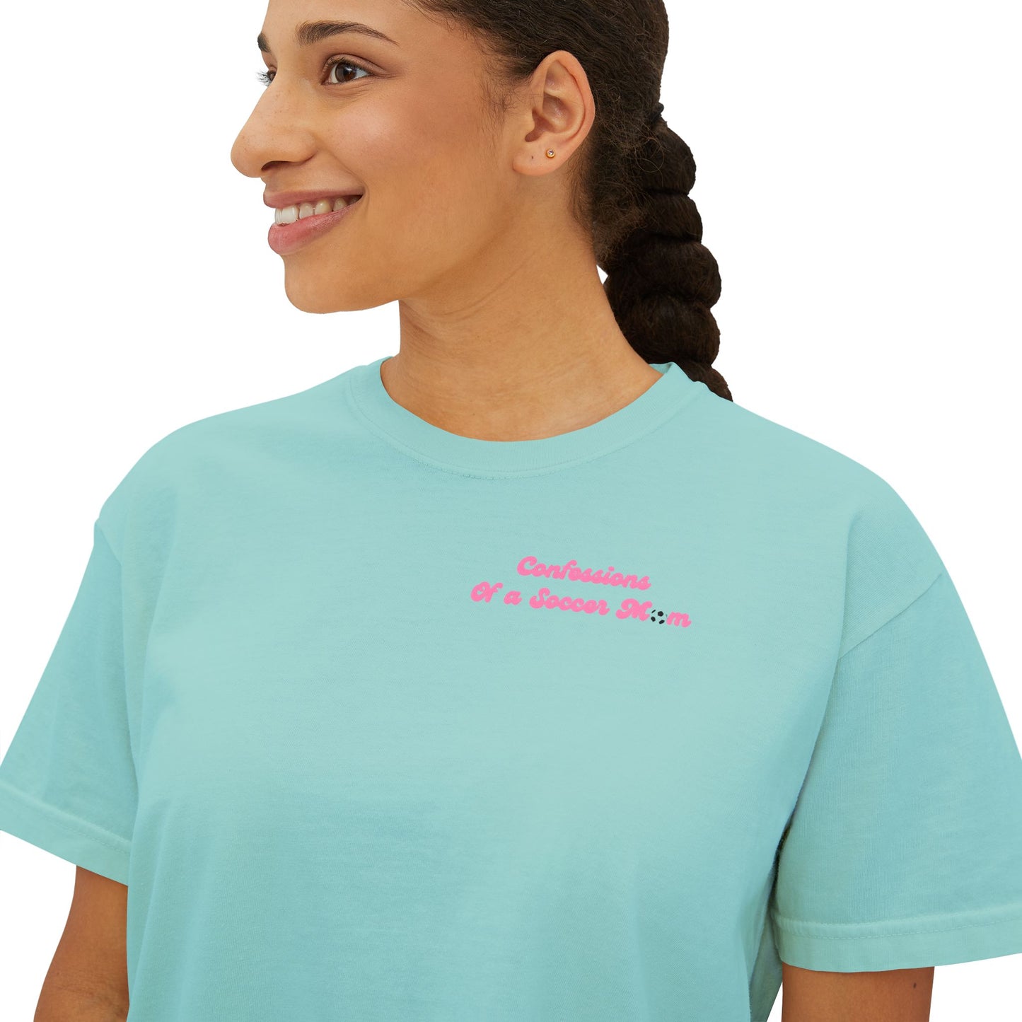 She Believed in Them First Cropped Tee | Comfort Colors Boxy Tee