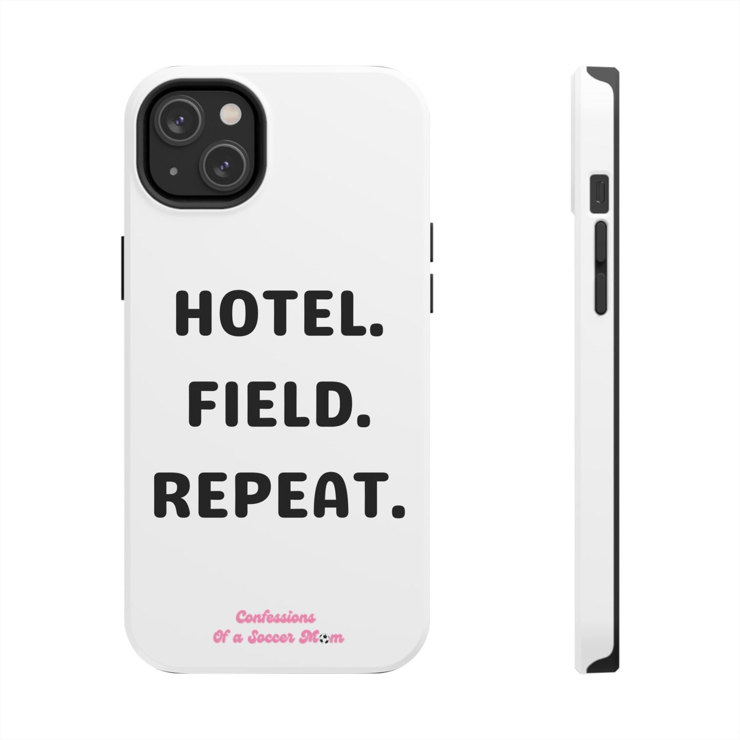 Hotel. Field. Repeat Phone Case