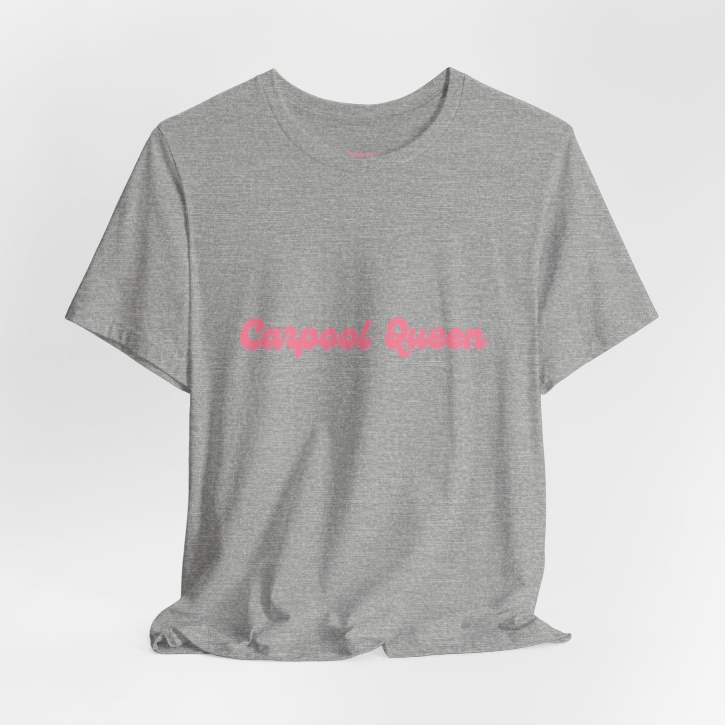 Carpool Queen Pink Design | Unisex Jersey Short Sleeve Tee