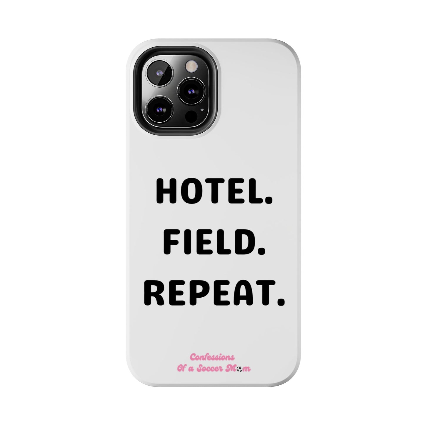 Hotel. Field. Repeat Phone Case