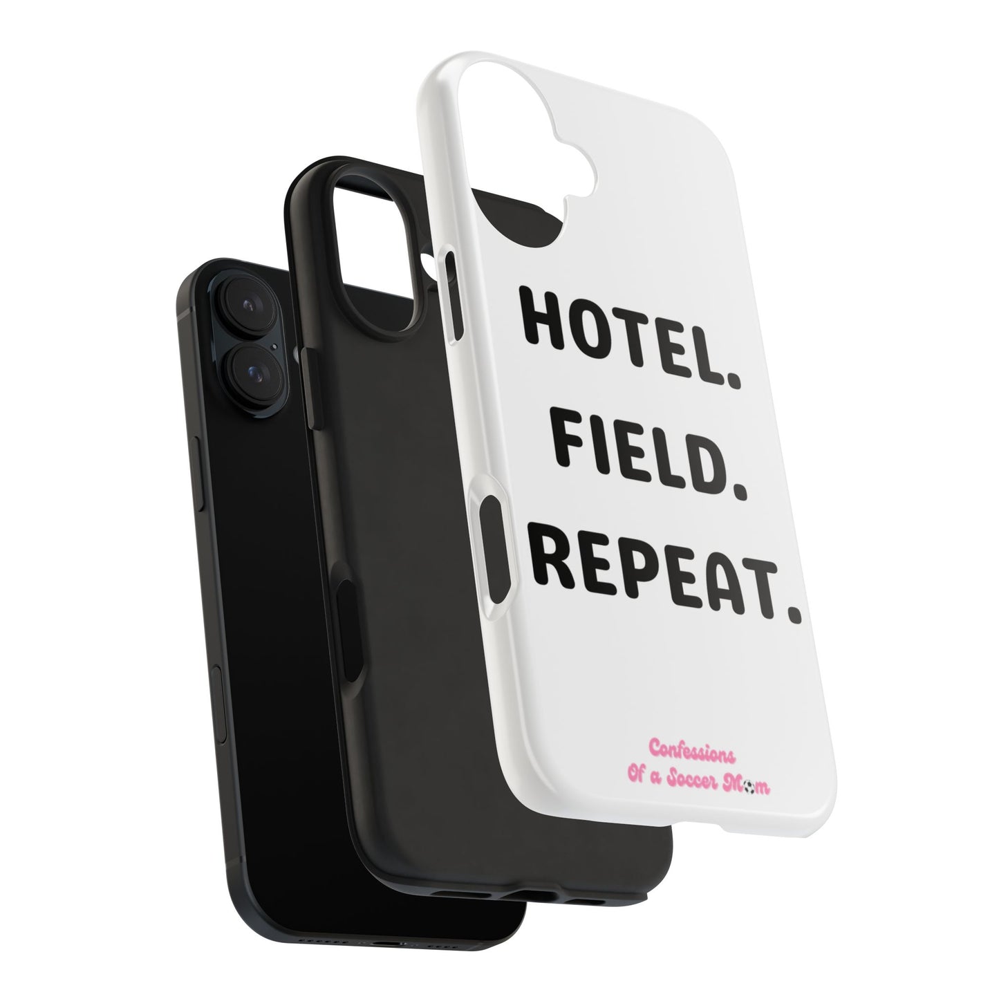Hotel. Field. Repeat Phone Case