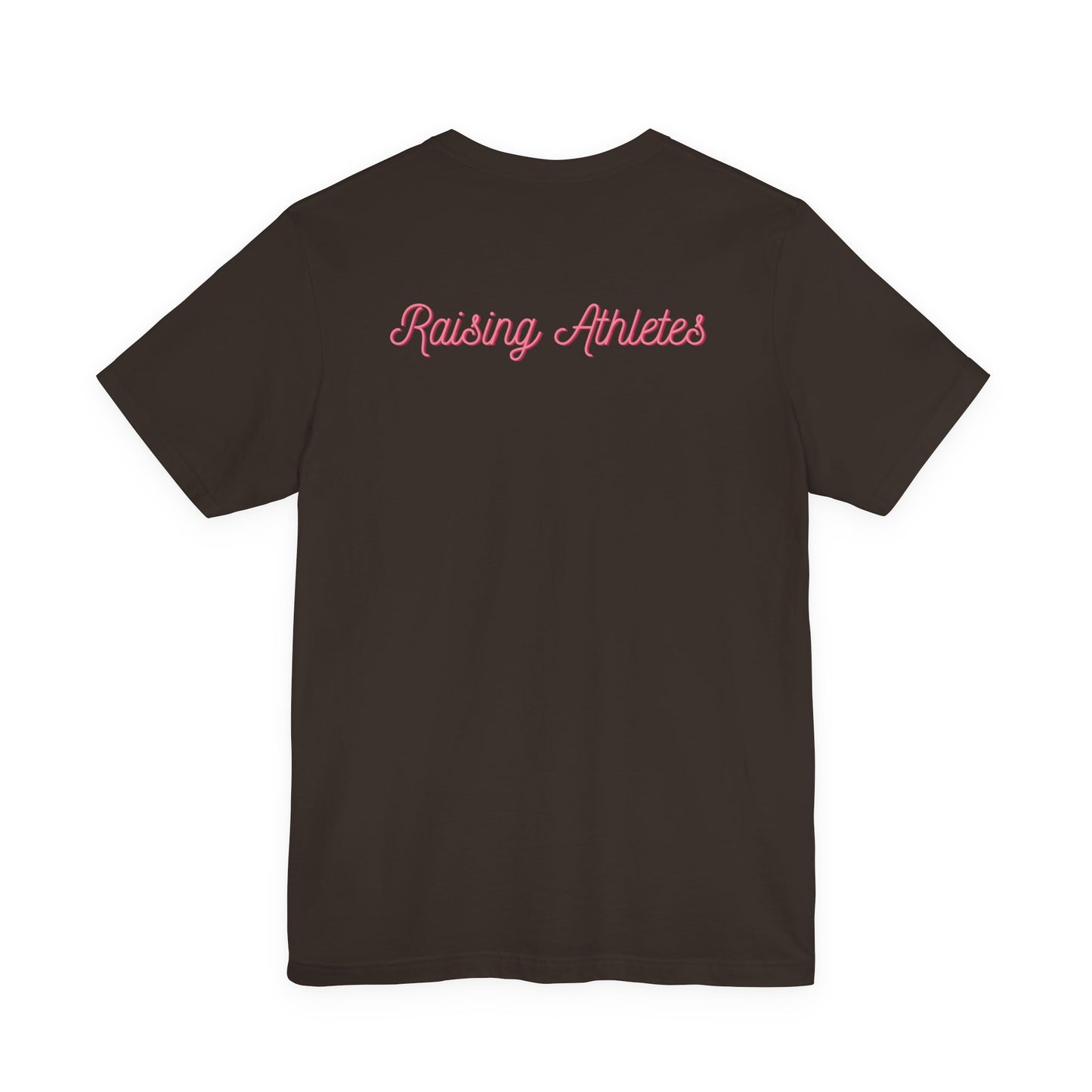 Raising Athletes T Shirt | Unisex Jersey Short Sleeve Tee