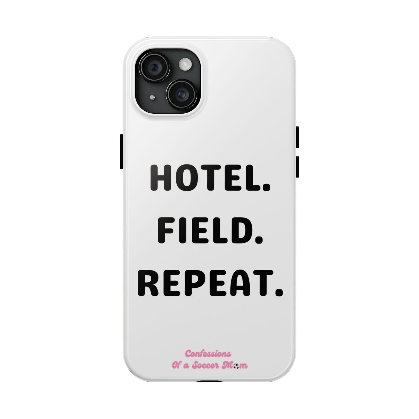 Hotel. Field. Repeat Phone Case