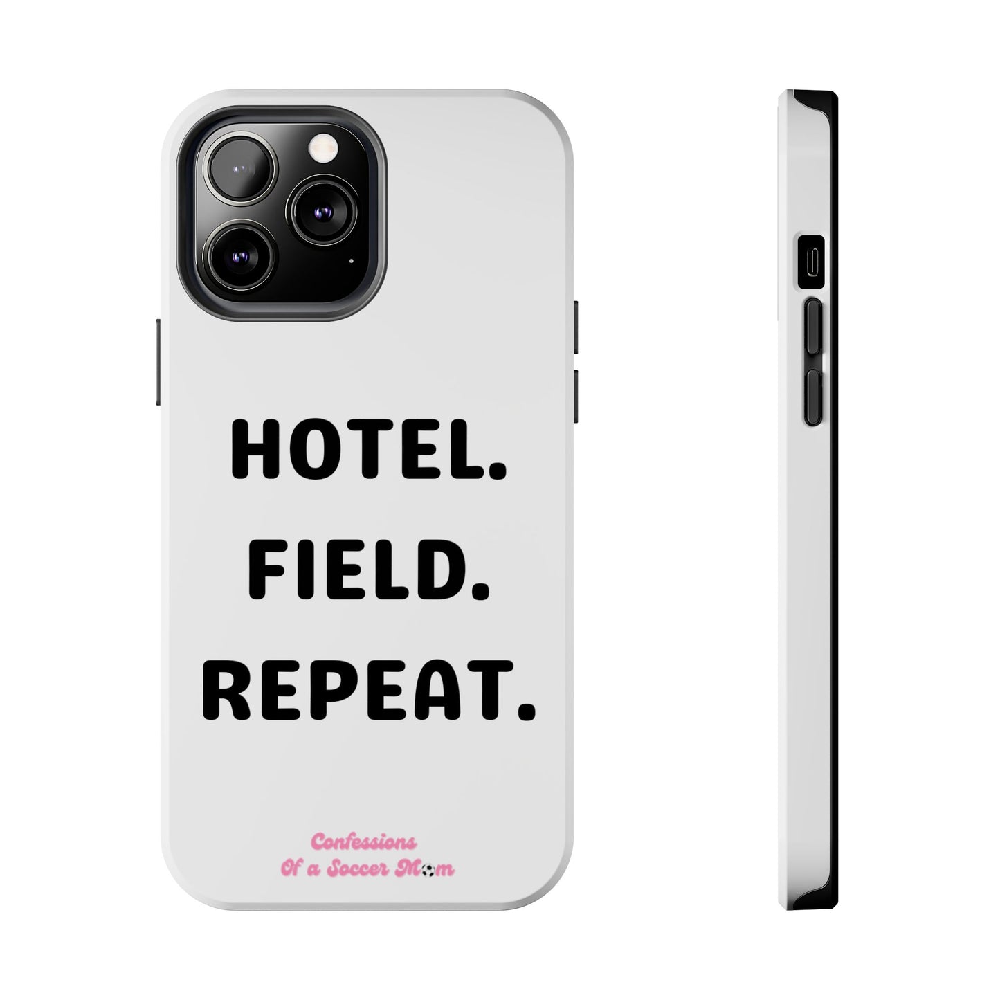 Hotel. Field. Repeat Phone Case