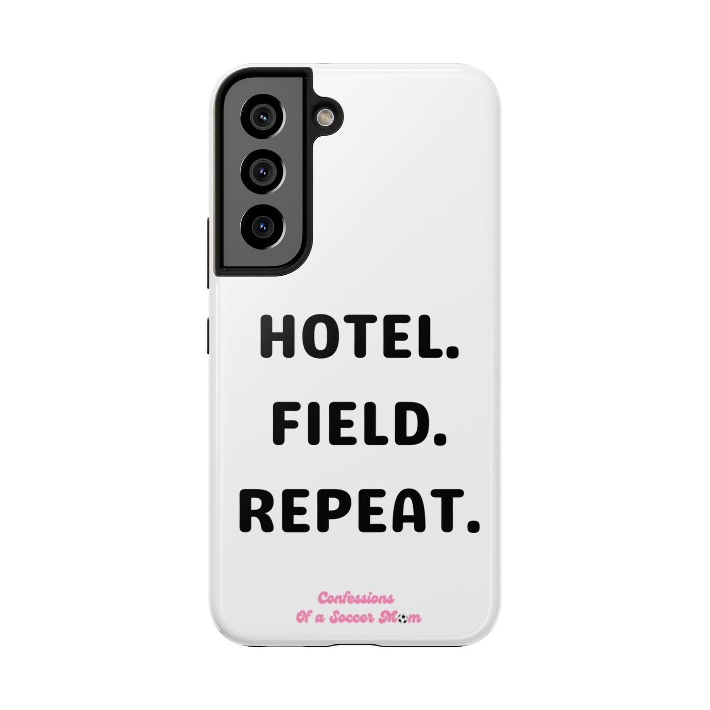Hotel. Field. Repeat Phone Case