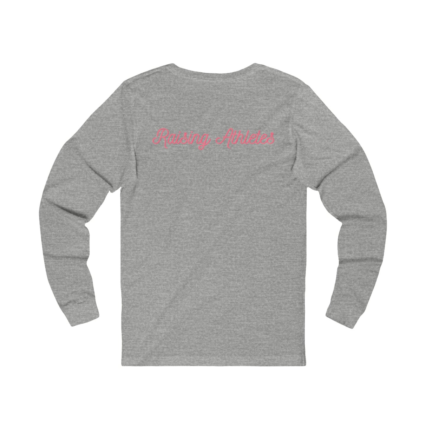Raising Athletes Long Sleeve T Shirt | Unisex Jersey Long Sleeve Tee