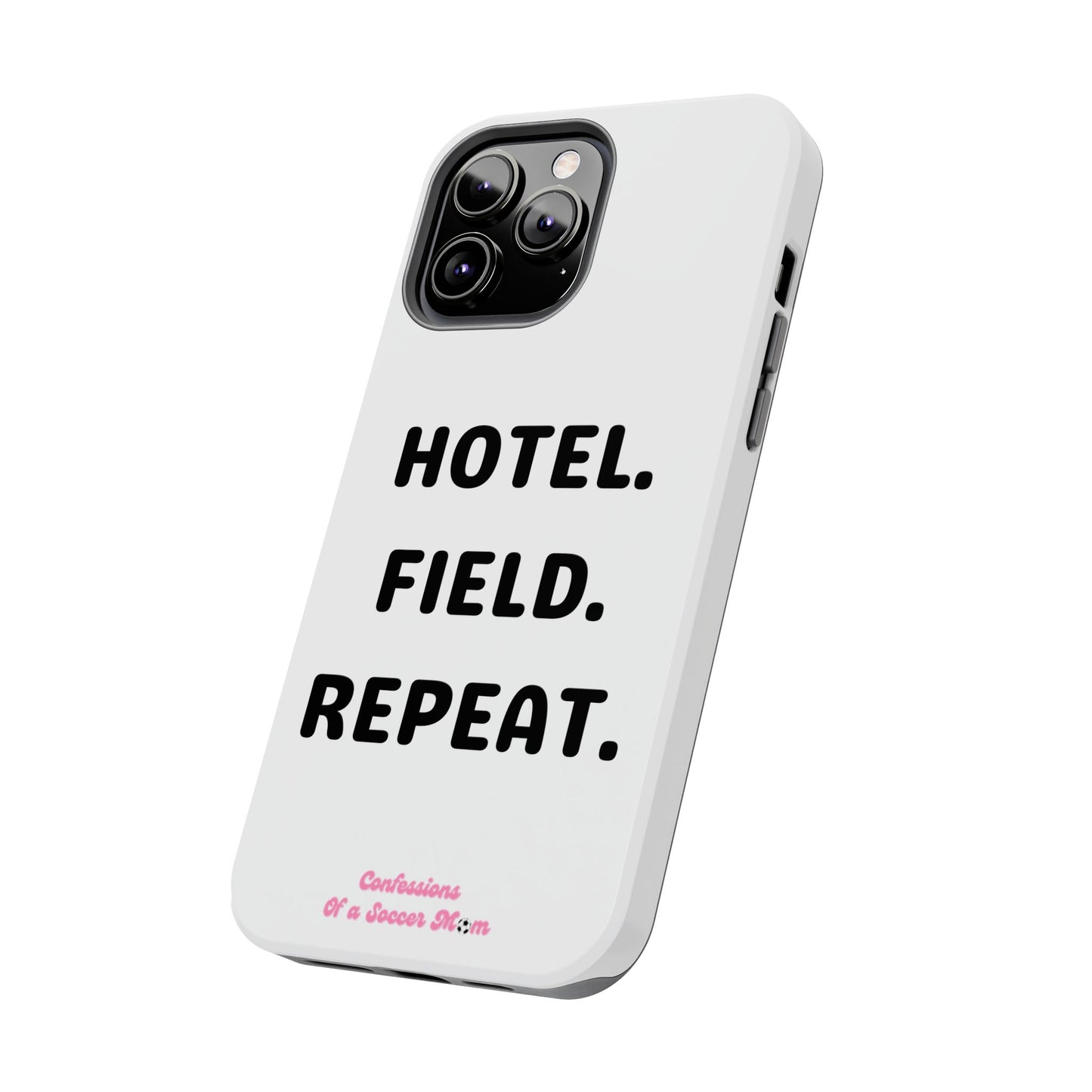Hotel. Field. Repeat Phone Case