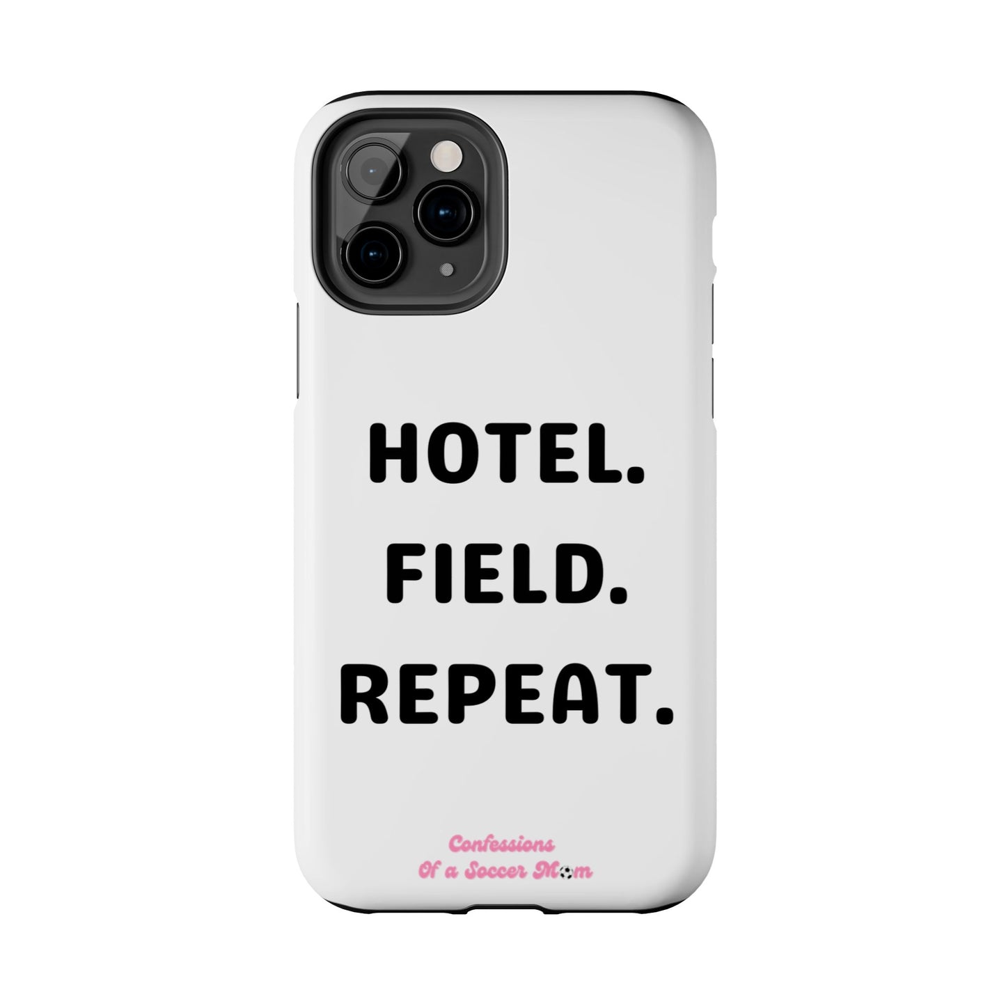 Hotel. Field. Repeat Phone Case