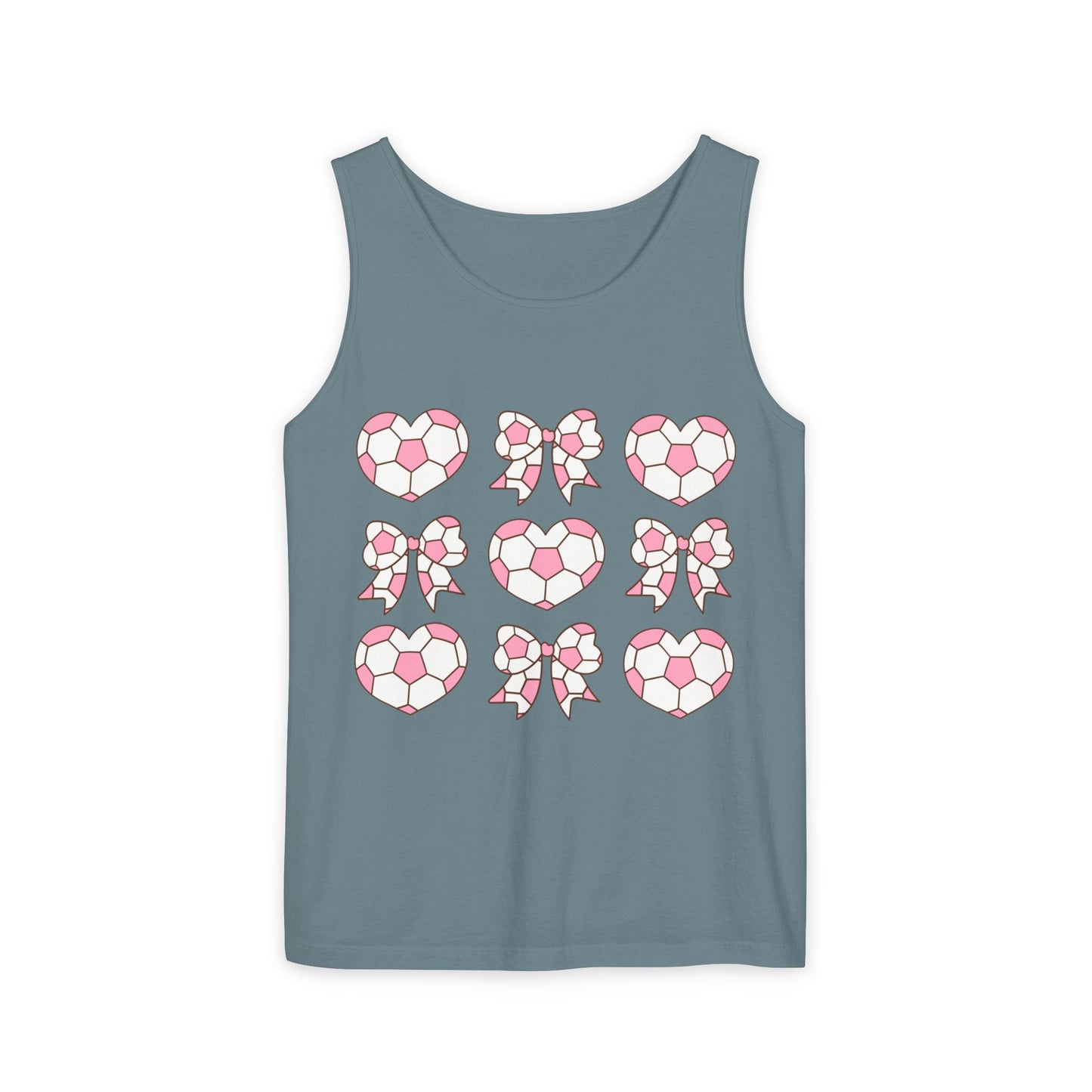 Her Game, My Heart Tank Top | Comfort Colors Tank Top