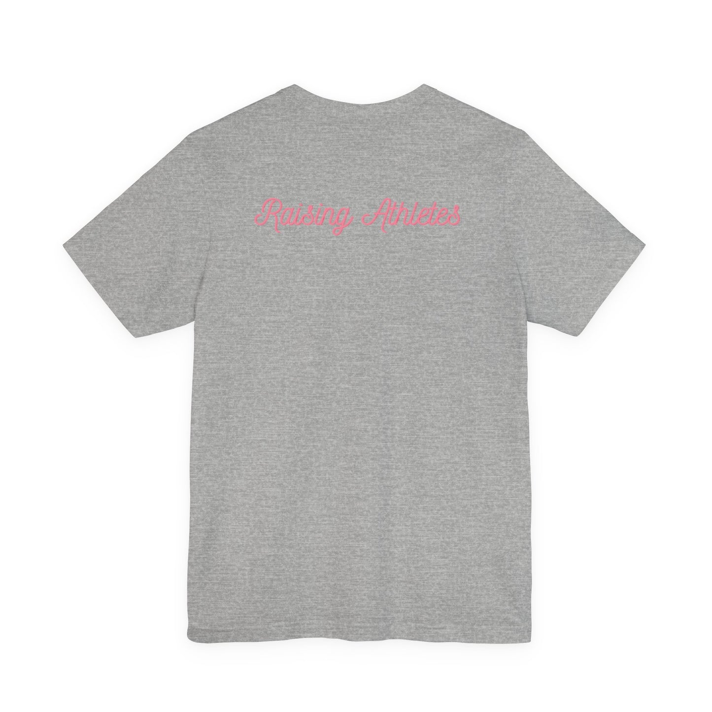 Raising Athletes T Shirt | Unisex Jersey Short Sleeve Tee
