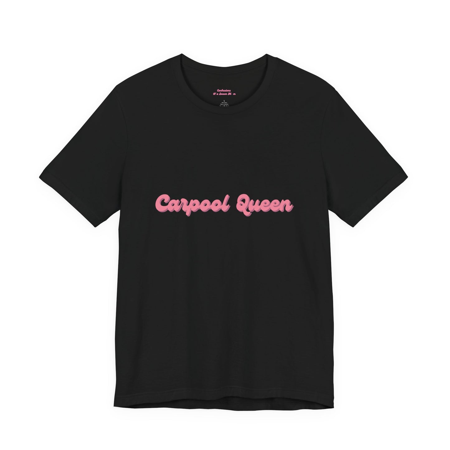 Carpool Queen Pink Design | Unisex Jersey Short Sleeve Tee