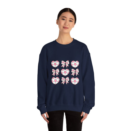 Her Game, My Heart Crewneck | Unisex Heavy Blend™ Crewneck Sweatshirt