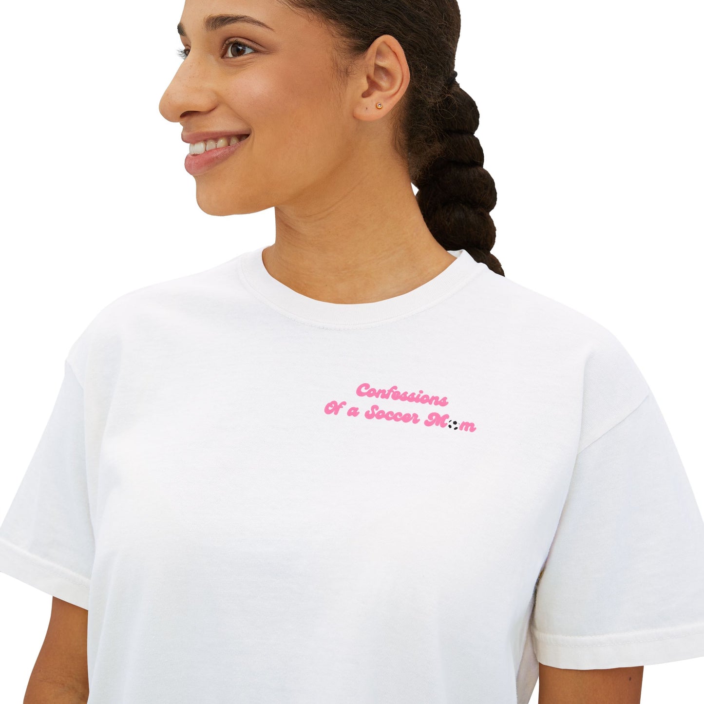 She Believed in Them First Cropped Tee | Comfort Colors Boxy Tee